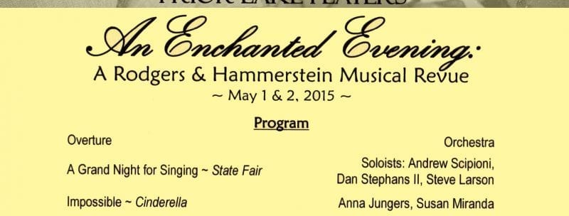 An Enchanted Evening: A Rodgers & Hammerstein Musical Revue